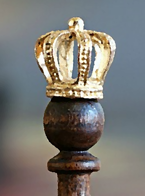 krone könig künstlich elfenbeinturm